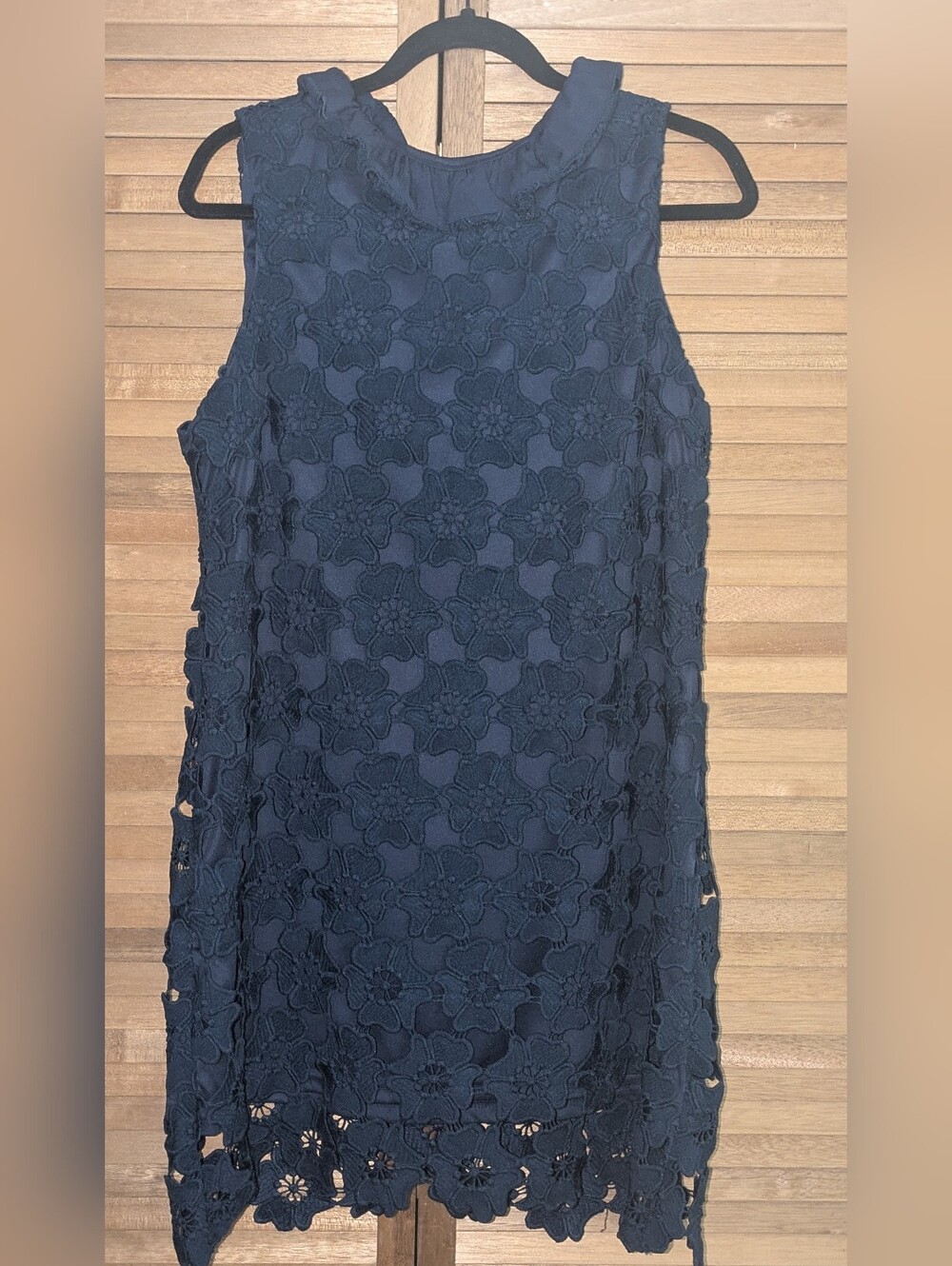 💥FINAL💥Umgee Navy Floral Lace Shift Dress
